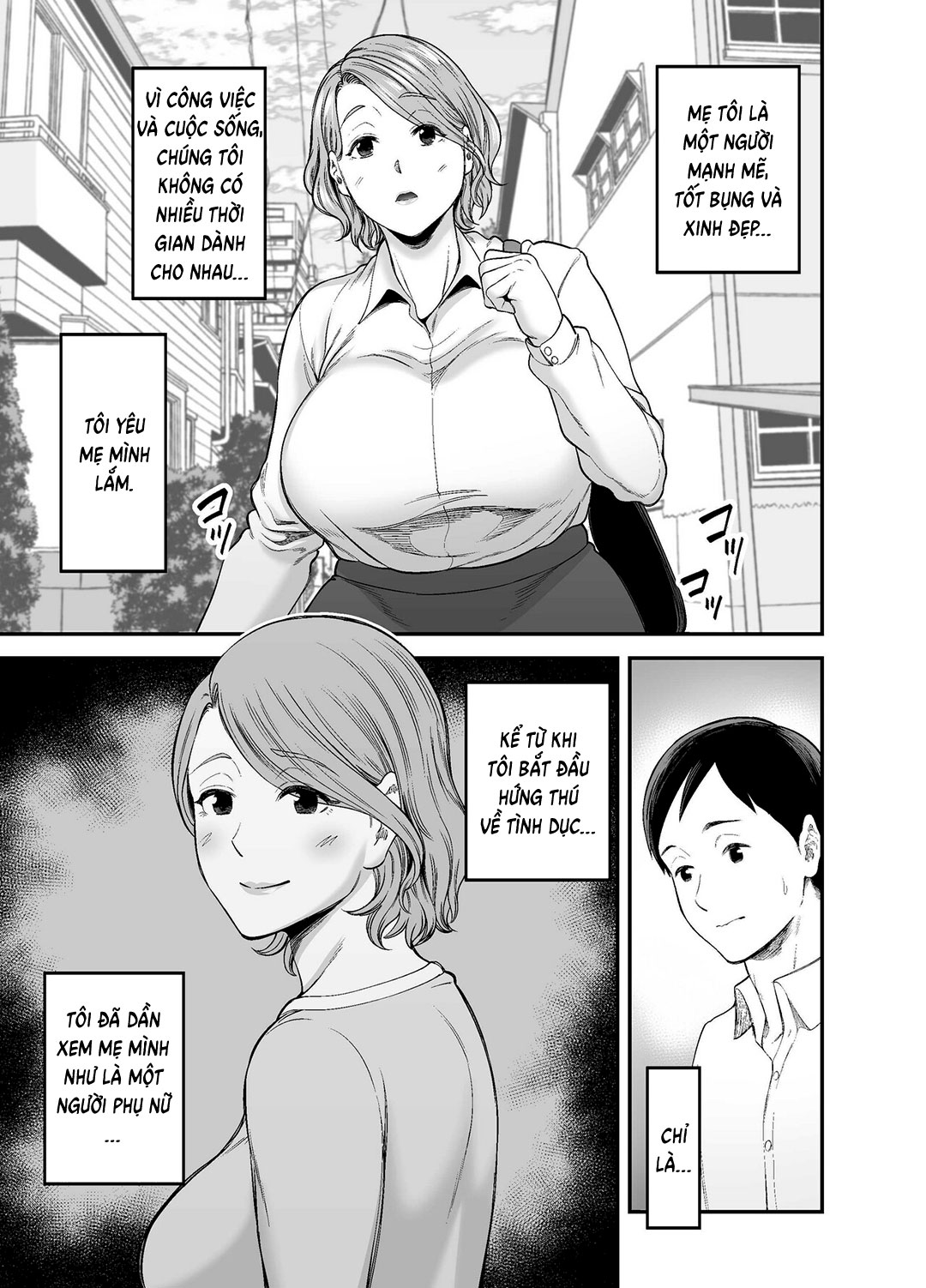 Đọc truyện hentai Mông to của mẹ quá sexy - Chap 1A