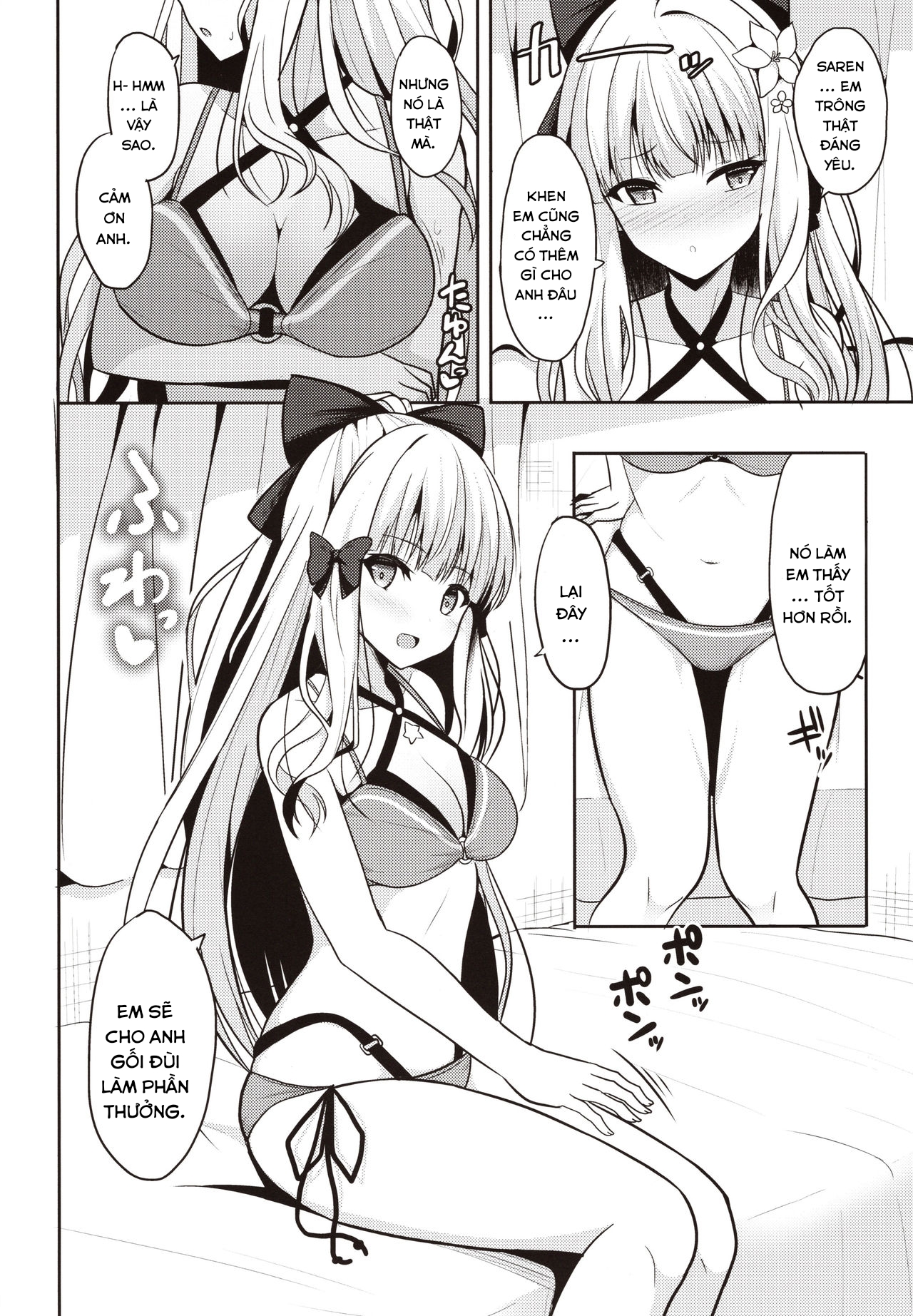 Đọc truyện hentai Saren no Yoshi Yoshi Nadenade Iiko (Princess Connect! Re:Dive) - Oneshot