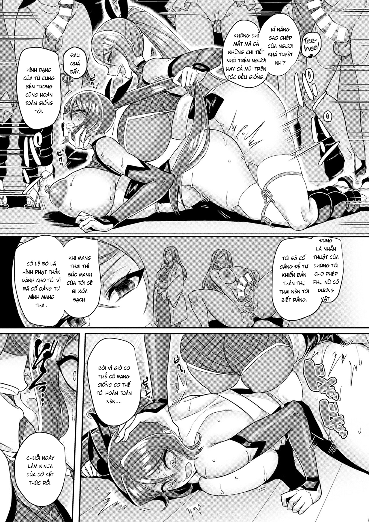 Đọc truyện hentai Bí mật của làng Kunoichi - Oneshot