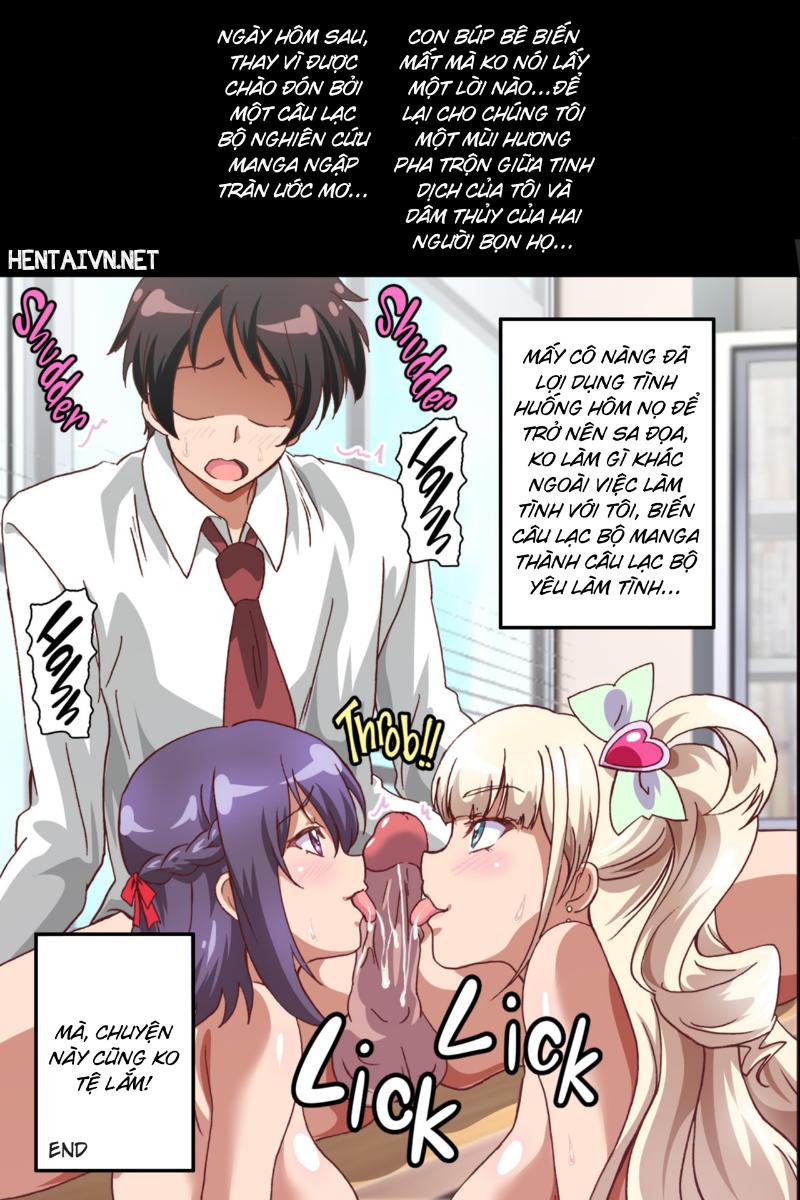 Đọc truyện hentai Búp Bê Kích Dục - Chap 2 - Cùng threesome nào! Risa senpai!