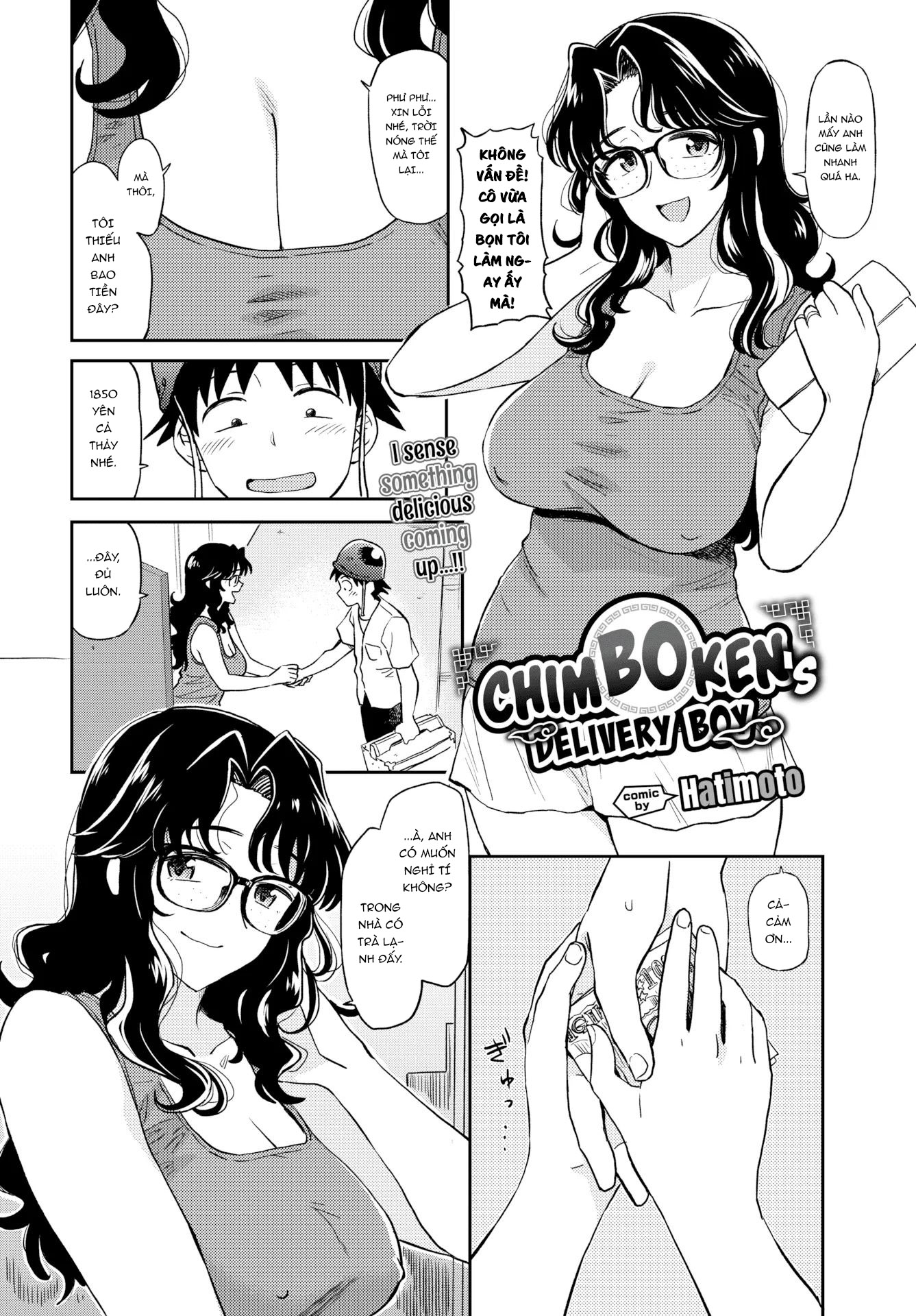 Đọc truyện hentai Người giao hàng của Chimboken - Oneshot