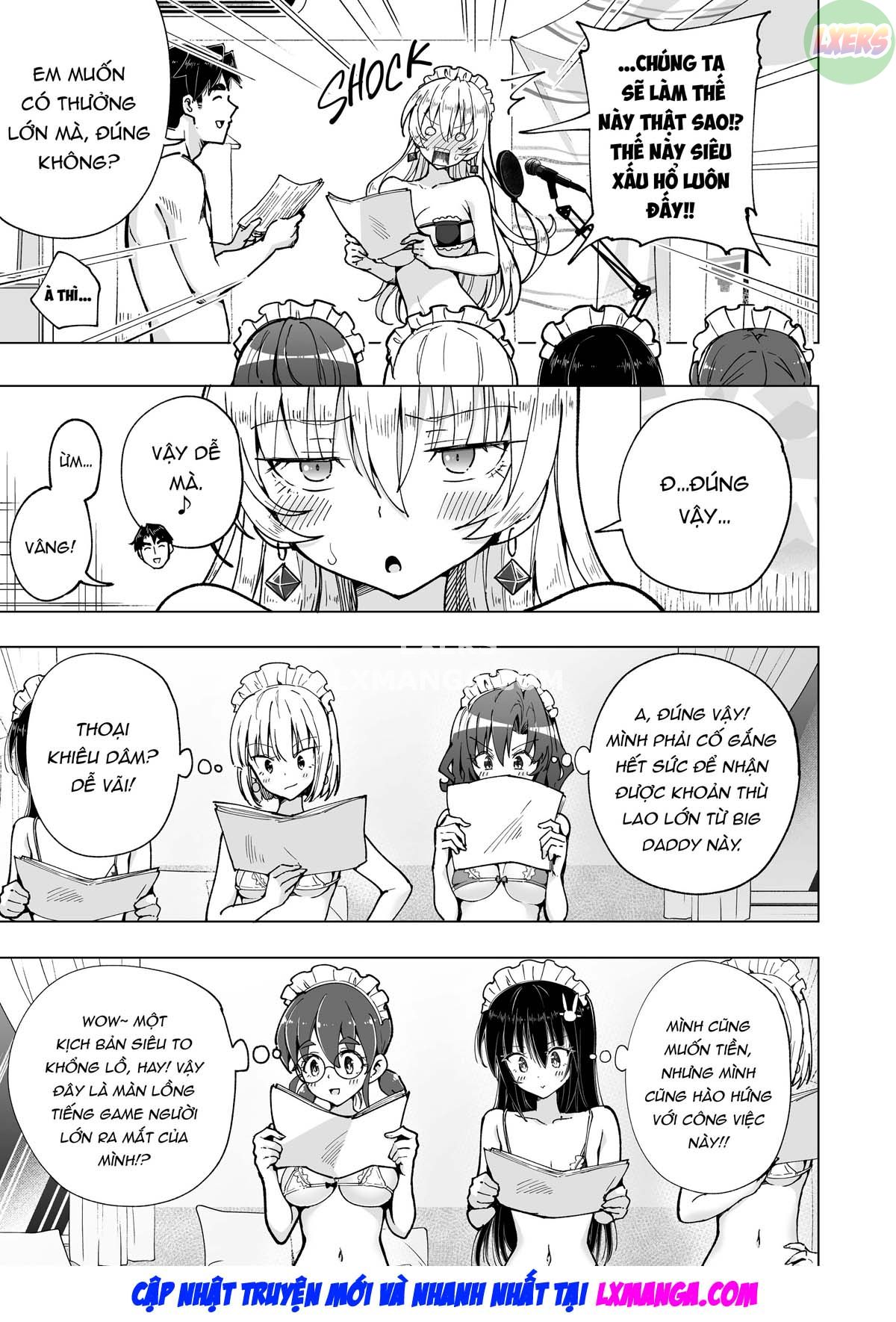 Đọc truyện hentai Nhật ký làm Phò - Chap 8: Filming Harem - Part Two