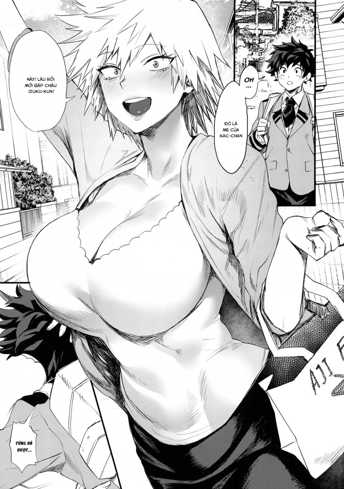 Đọc truyện hentai Mitsuki-san no Bosei ni Oshitsubusaresou desu - Oneshot