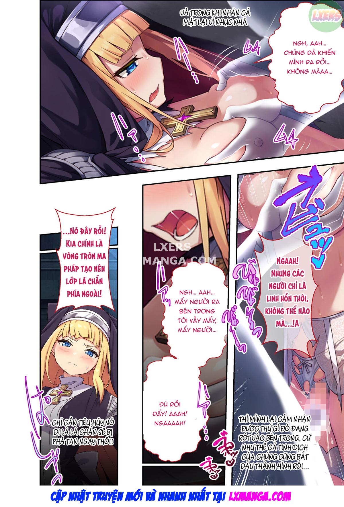 Đọc truyện hentai Nữ tu trừ tà Charlotte - Oneshot