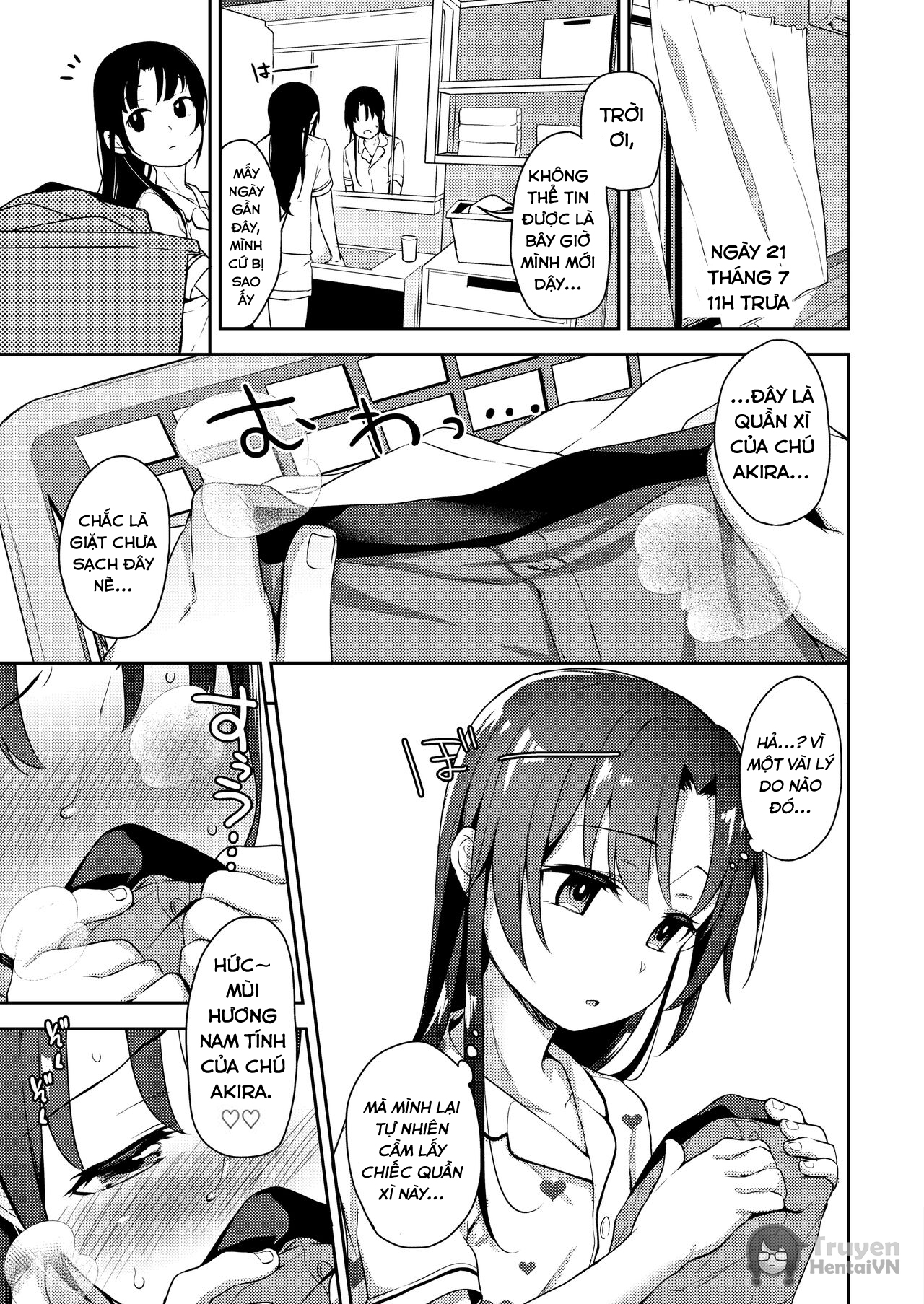 Đọc truyện hentai Aiko và tình yêu của người chú - chap 2