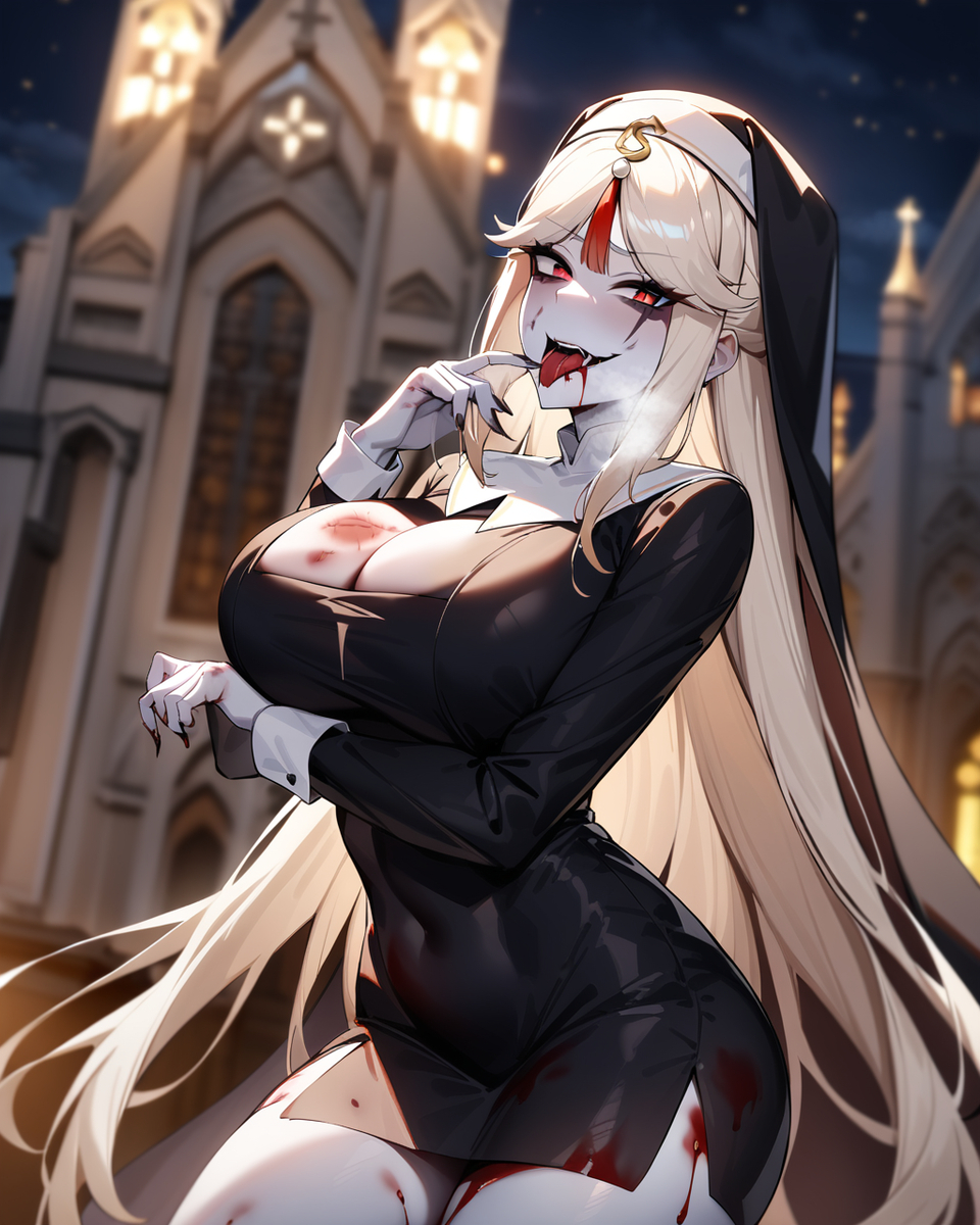 Đọc truyện hentai Tuyển tập Albums Art hentai - Chap 353 - Ningguang - Zombie Nun