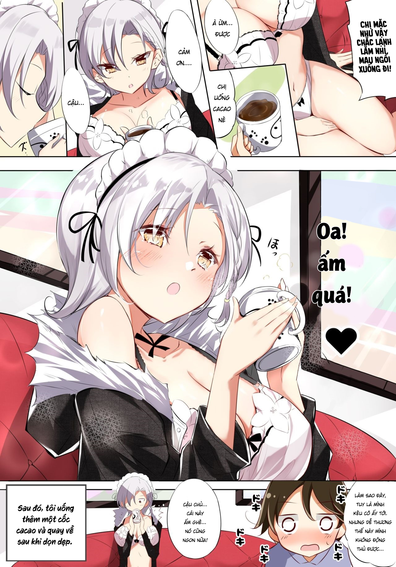 Đọc truyện hentai Nàng Hầu Ngây Thơ - Chap 1