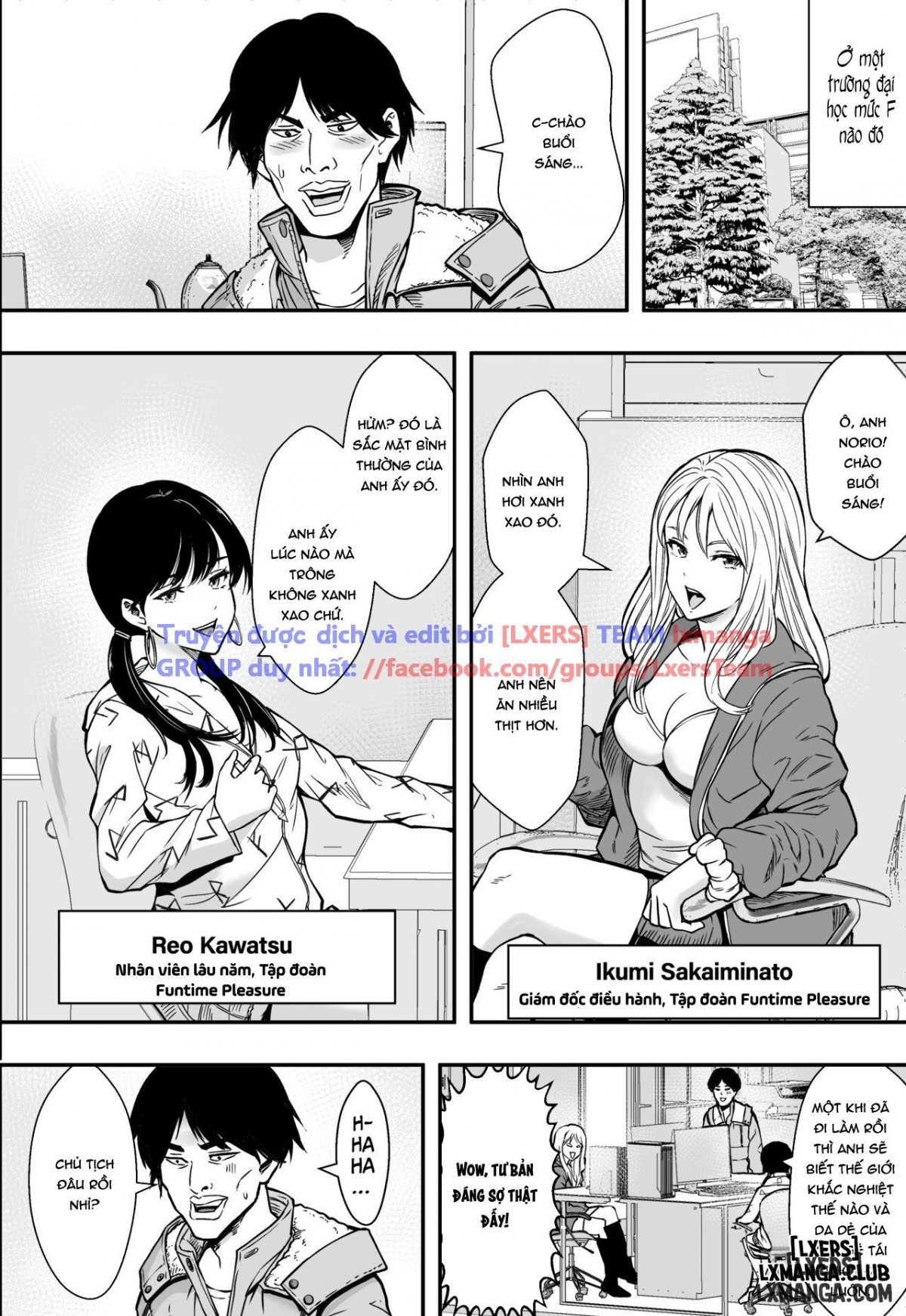 Đọc truyện hentai Getting Busy With Business Gyarus - Oneshot