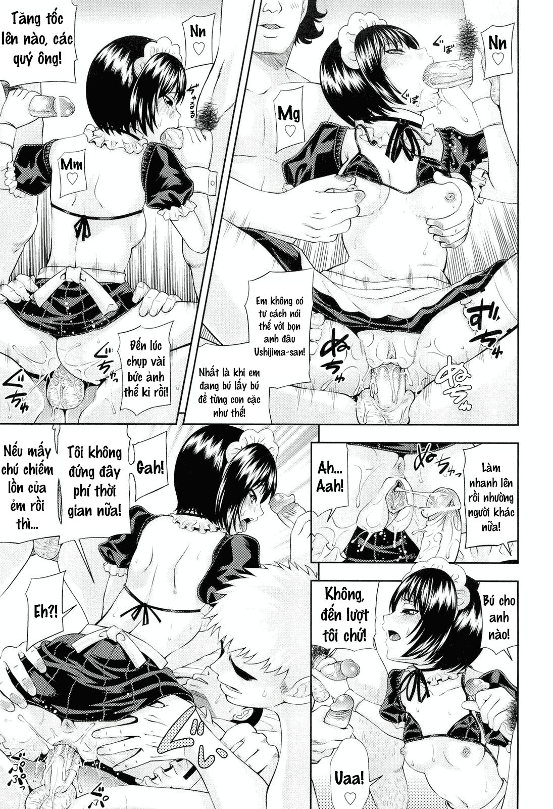 Đọc truyện hentai Ushijima Iiniku - Chap 1