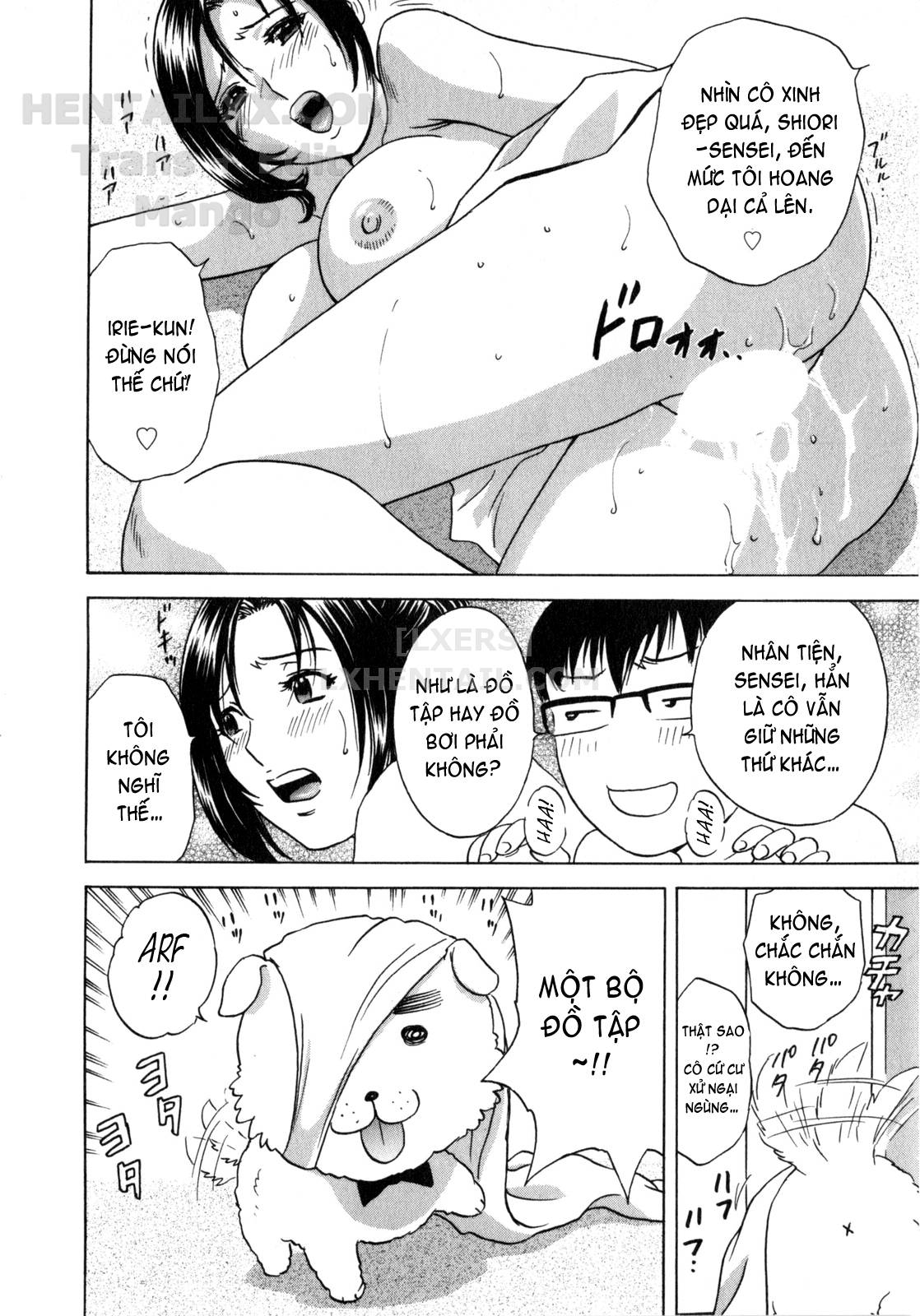 Đọc truyện hentai Life With Married Women Just Like A Manga - Chap 5