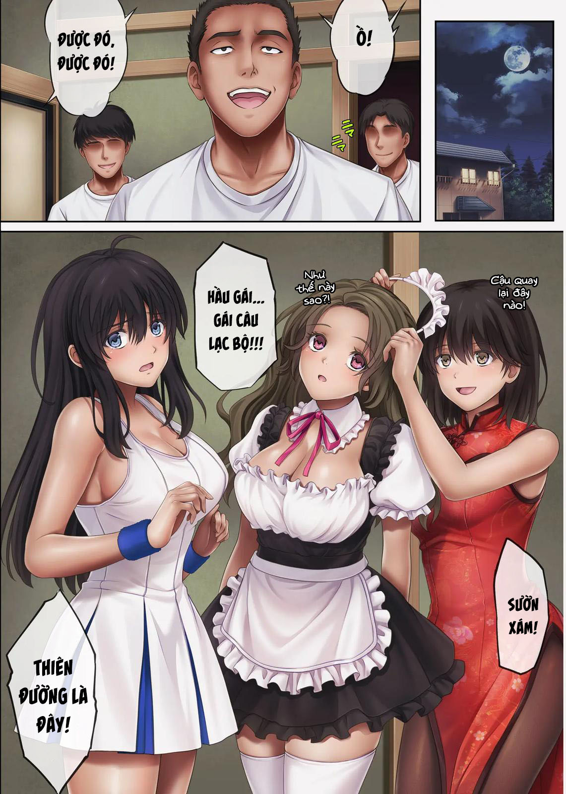 Đọc truyện hentai Phòng tập thế dục nữ sinh 4 - Nửa sau