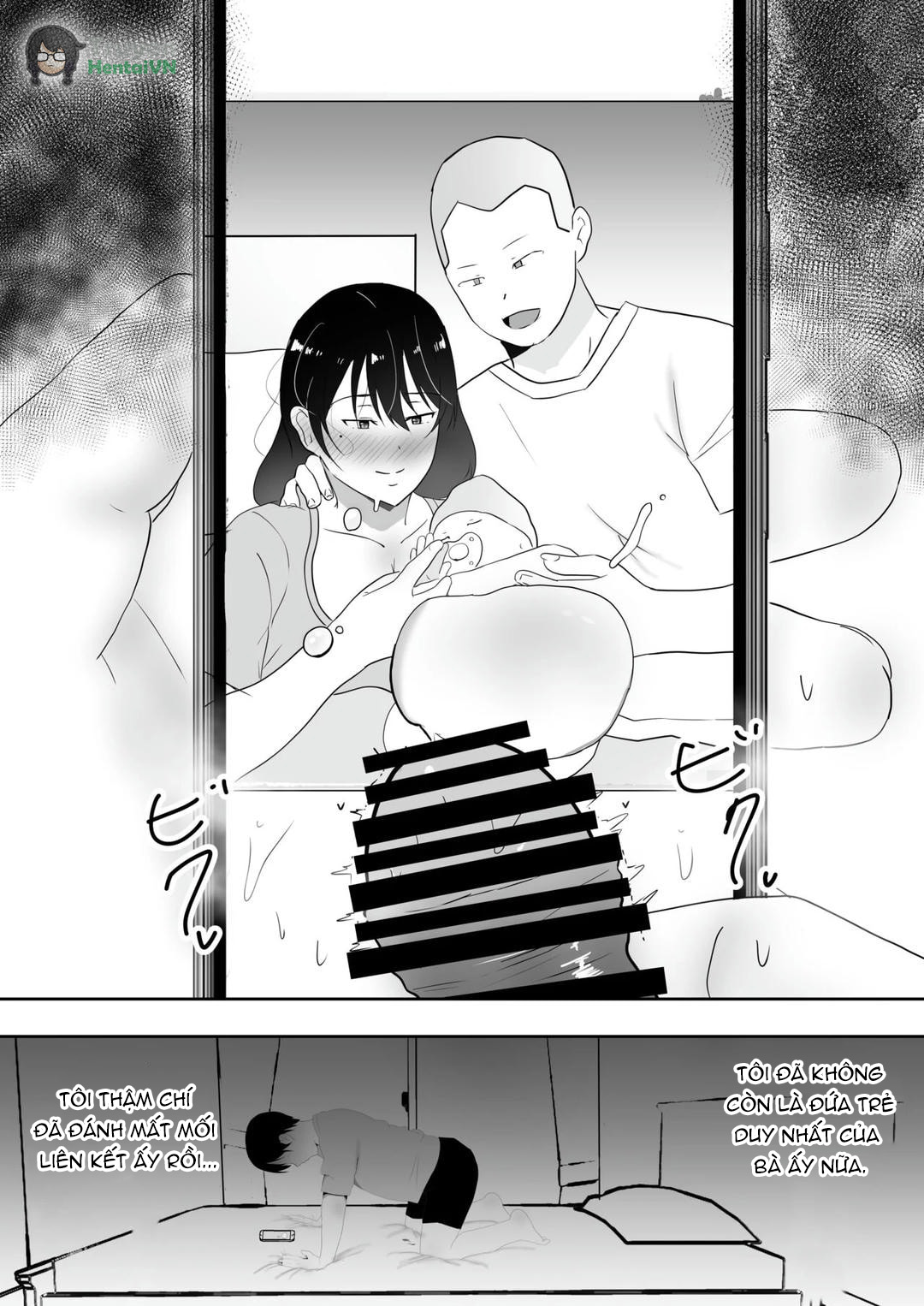 Đọc truyện hentai TomoKano Kaa-chan~ Daisuki na Ore no Hahaoya wa Aho na Shinyuu no Kanojo~ - Chap 3
