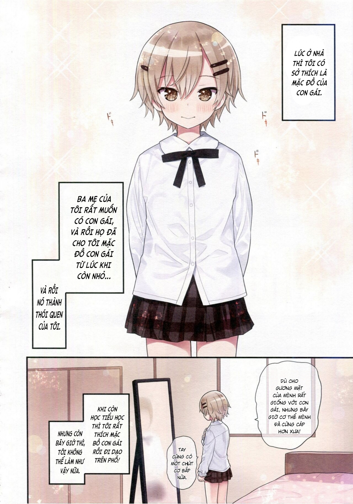 Đọc truyện hentai Ryou-chan Sa Ngã khi Trở thành con Gái - Ngọt.