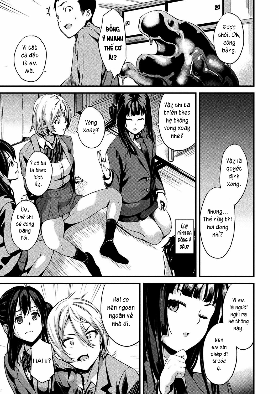 Đọc truyện hentai Sống cùng bé Slime. - Chap 8: Anh xin các em.