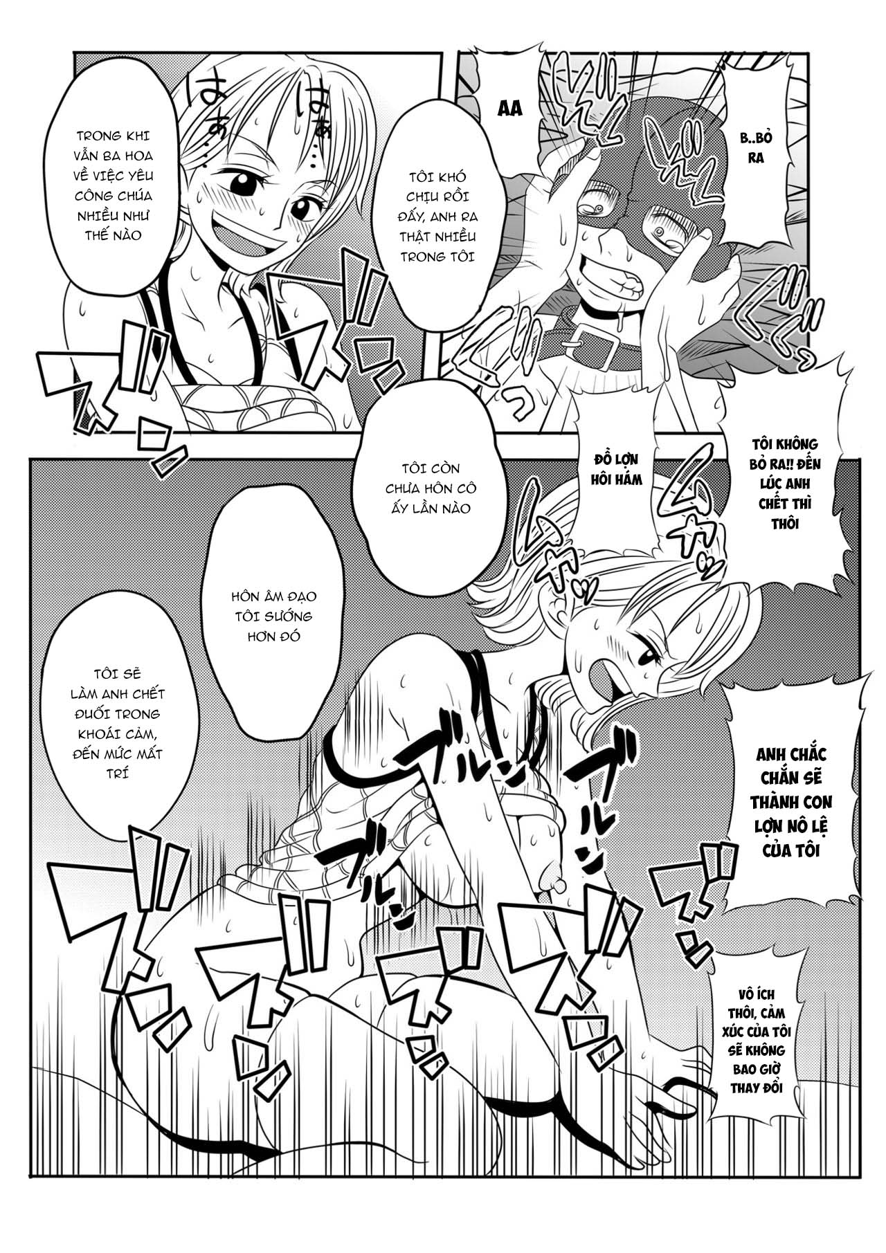 Đọc truyện hentai Những người có khả năng Nukinuki no Mi - Oneshot