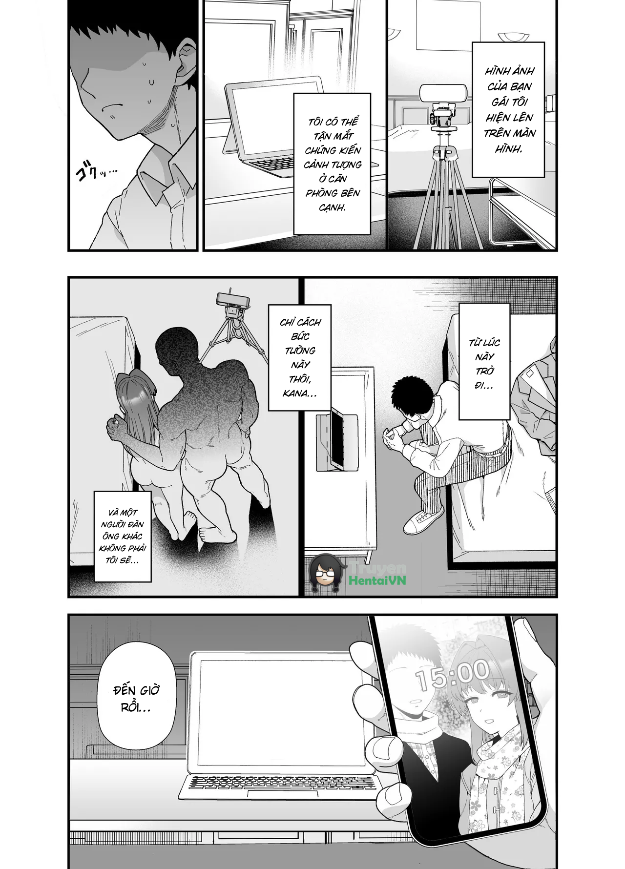 Đọc truyện hentai Netorase Trial Boku no Tame ni Neru Kanojo - Oneshot