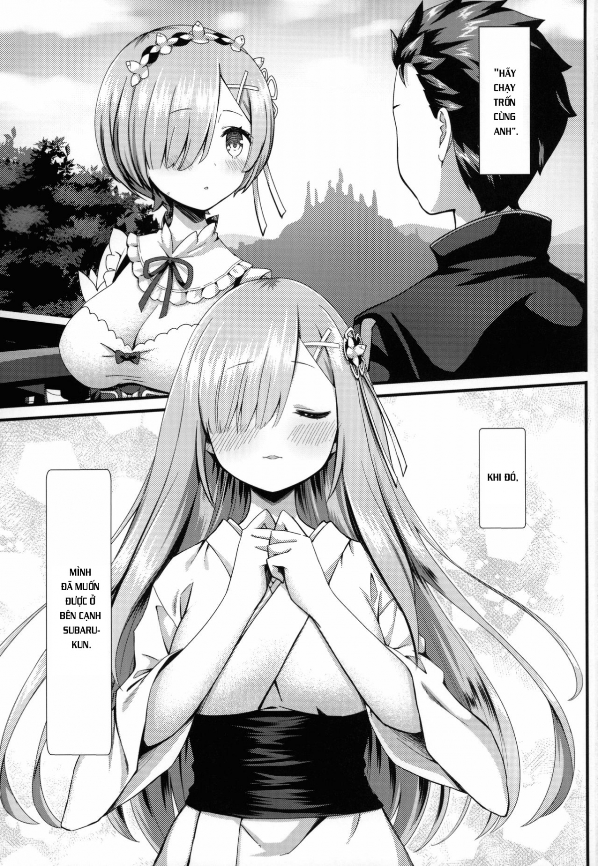 Đọc truyện hentai Cuộc sống cùng Rem (Re:Zero Kara Hajimeru Isekai Seikatsu) - Oneshot