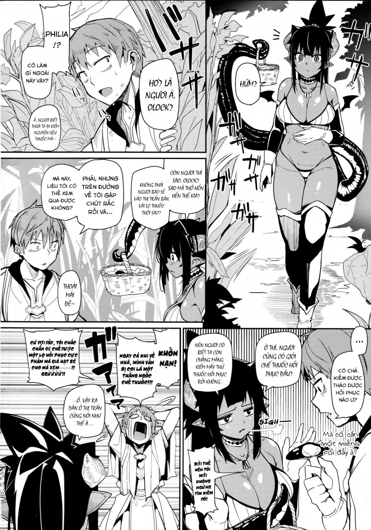 Đọc truyện hentai Different World Girl - Chương 2
