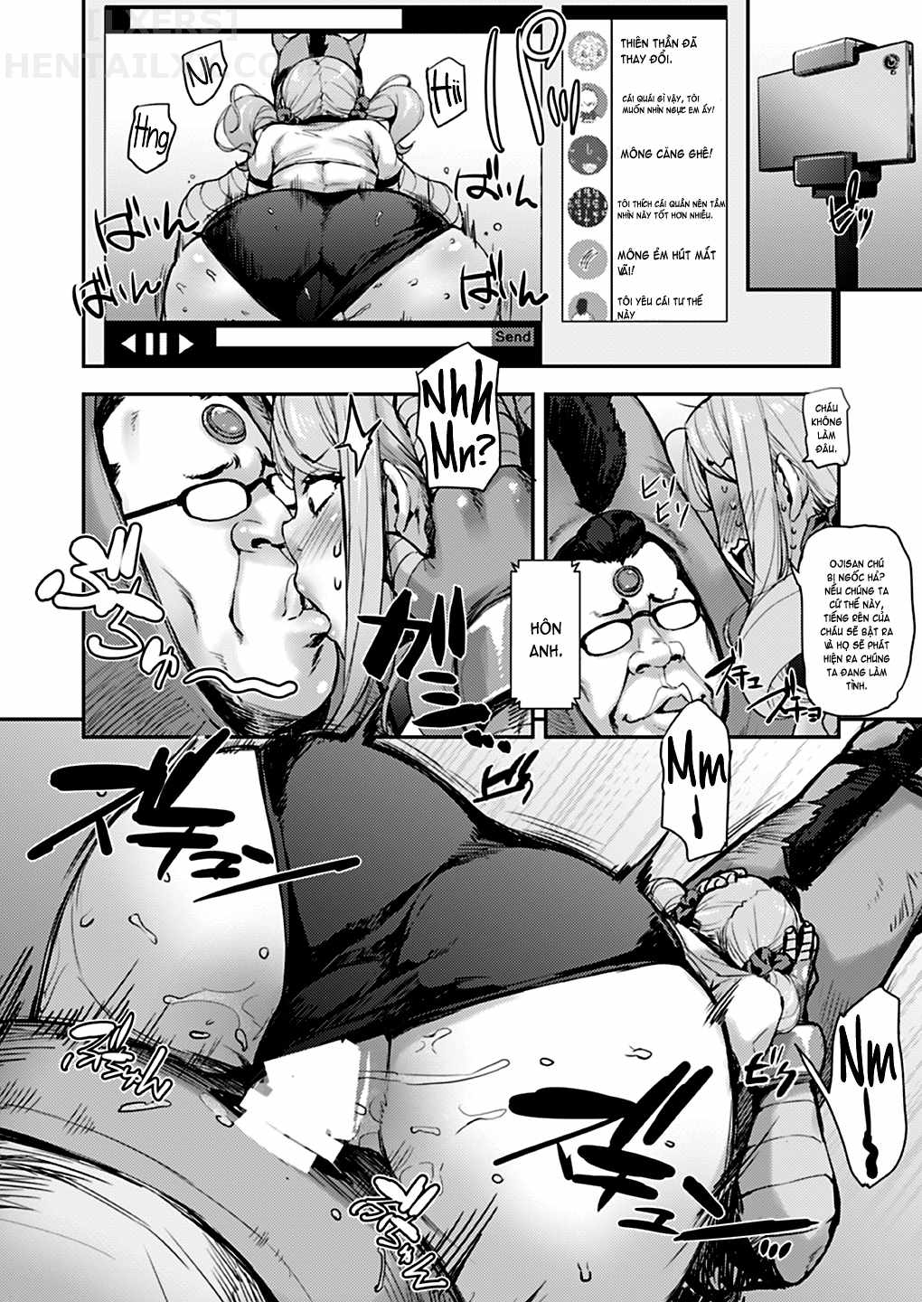 Đọc truyện hentai Oji To Mei To Sex ~Kareshi Ni Wa Naisho Da Yo~ - Chap 2
