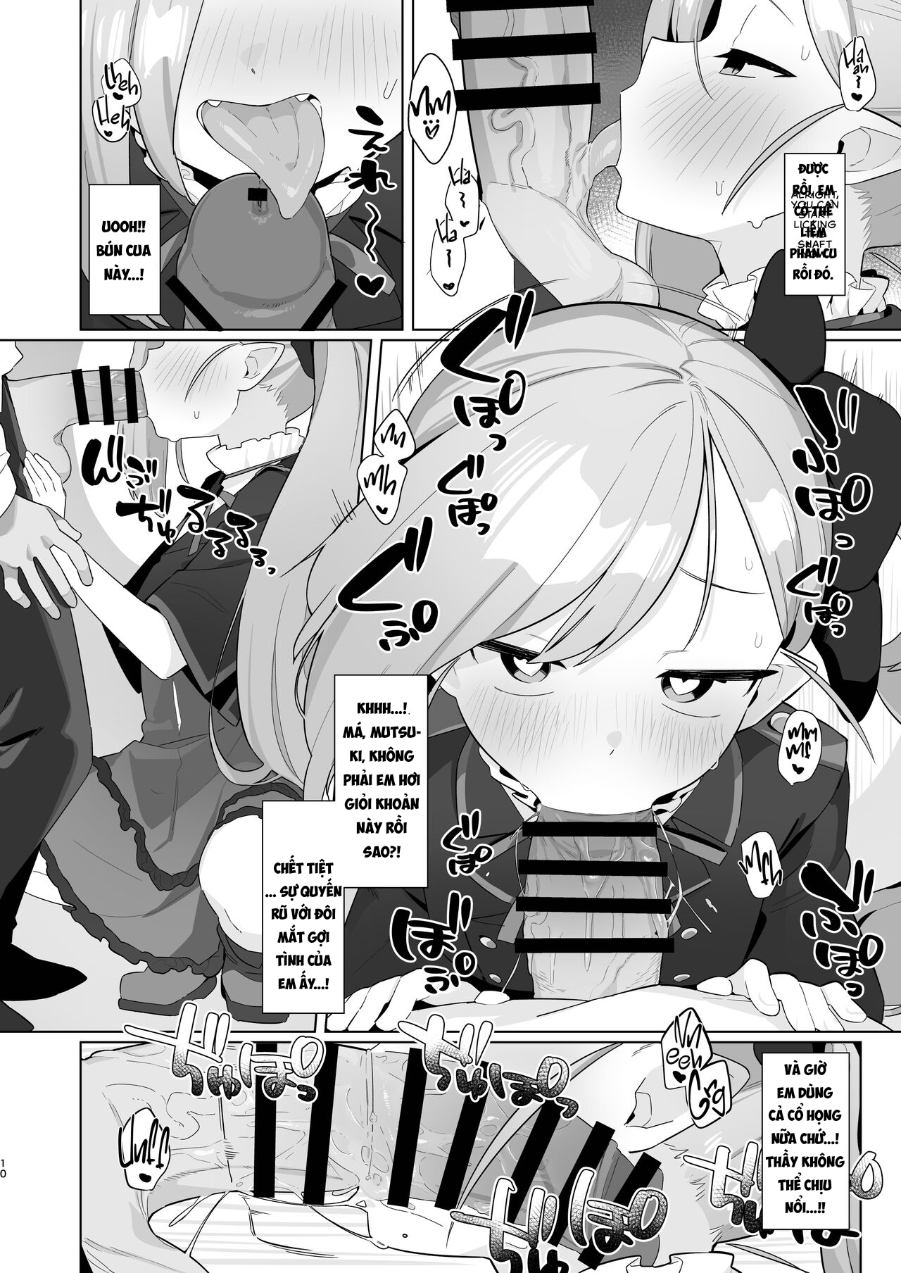 Đọc truyện hentai Câu lạc bộ kiểm soát tâm trí Blue Archive - Oneshot