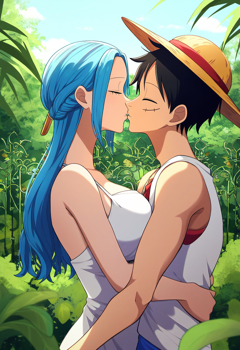 Đọc truyện hentai Tuyển tập Albums Art hentai - Chap 38 - Luffy vs Vivi