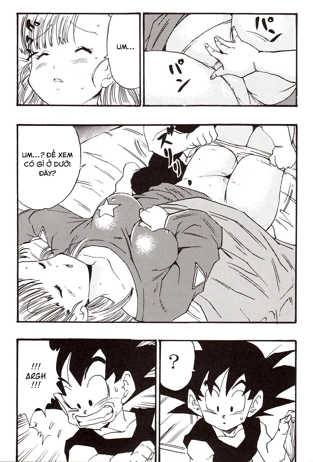 Đọc truyện hentai Những câu chuyện xấu hổ của Bulma - Chap 1 - Goku ngây thơ