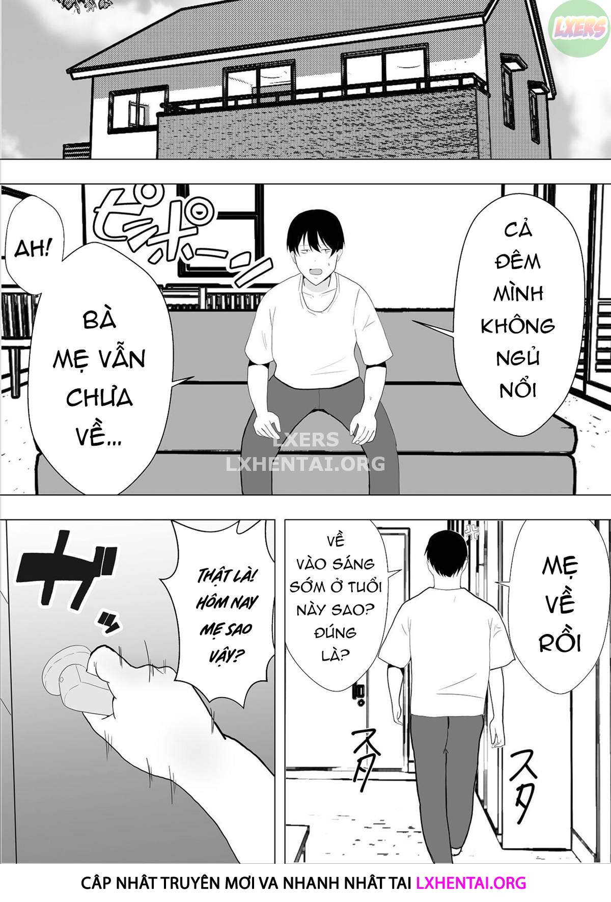 Đọc truyện hentai Người mẹ yêu quý của tôi, cô bạn gái ngốc nghếch của tôi - Chap 1