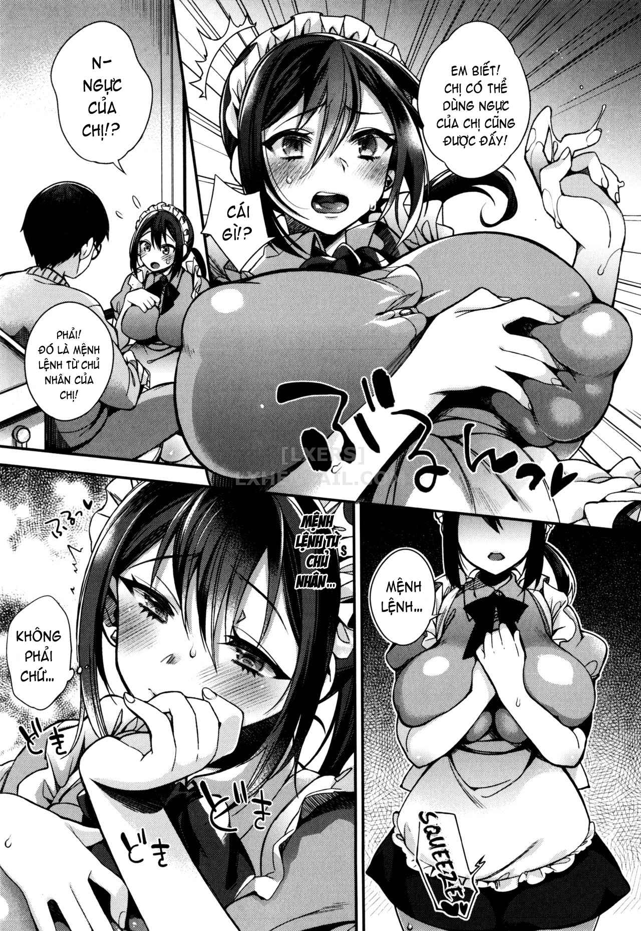 Đọc truyện hentai Ojou-Sama To Maid No Midara Na Seikatsu - Chap 1