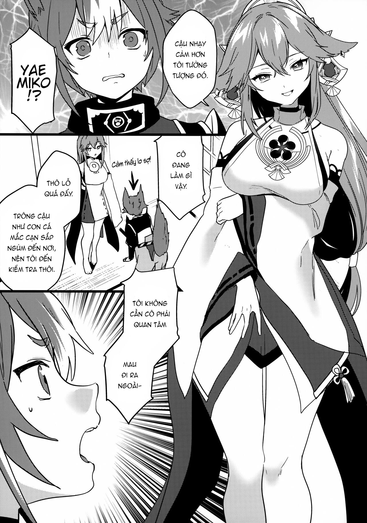 Đọc truyện hentai Mối Quan Hệ Giữa Chó Và Cáo Trong Đêm Thanh Vắng - 1shot