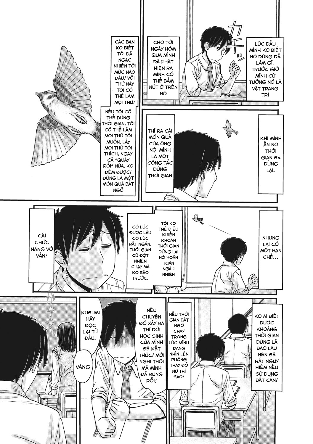 Đọc truyện hentai Công tắc thời gian - Chap 1