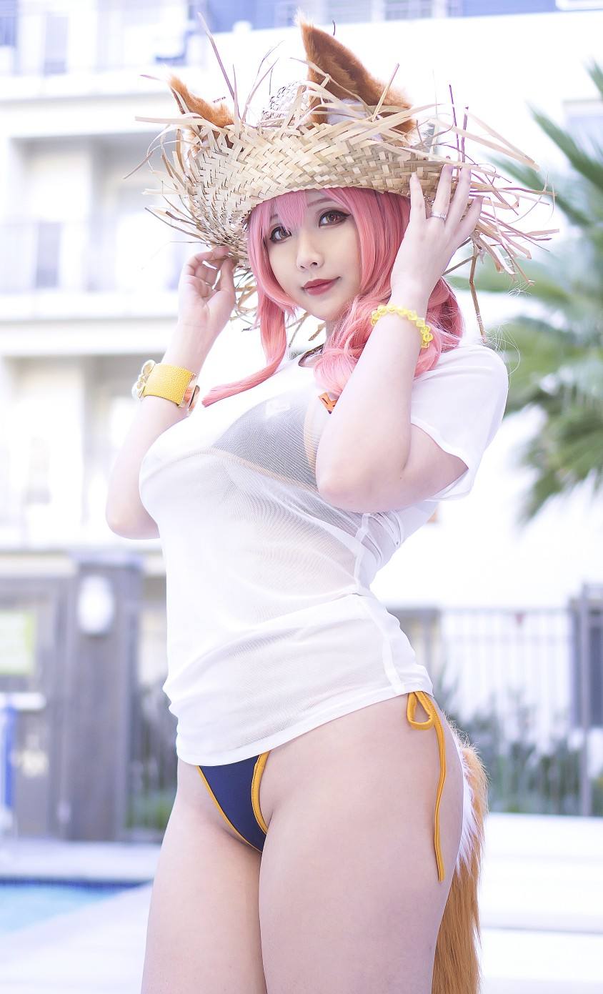 Đọc truyện hentai Tuyển tập Albums siêu phẩm Cosplay - Chap 37 - Mashu & Tamamo