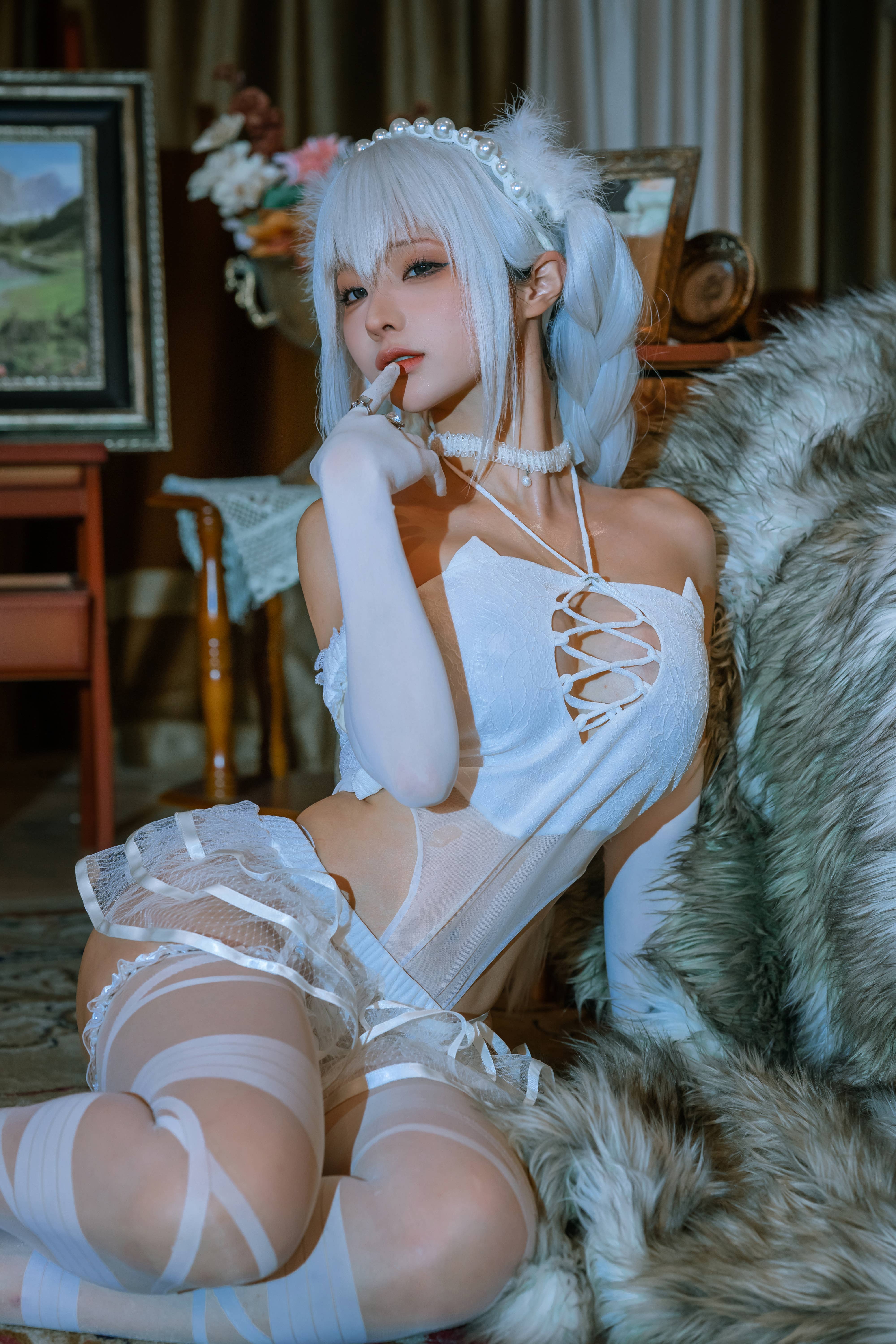 Đọc truyện hentai Tuyển tập Albums siêu phẩm Cosplay - Chap 1269 - Stupid Momo – Ballet Cat