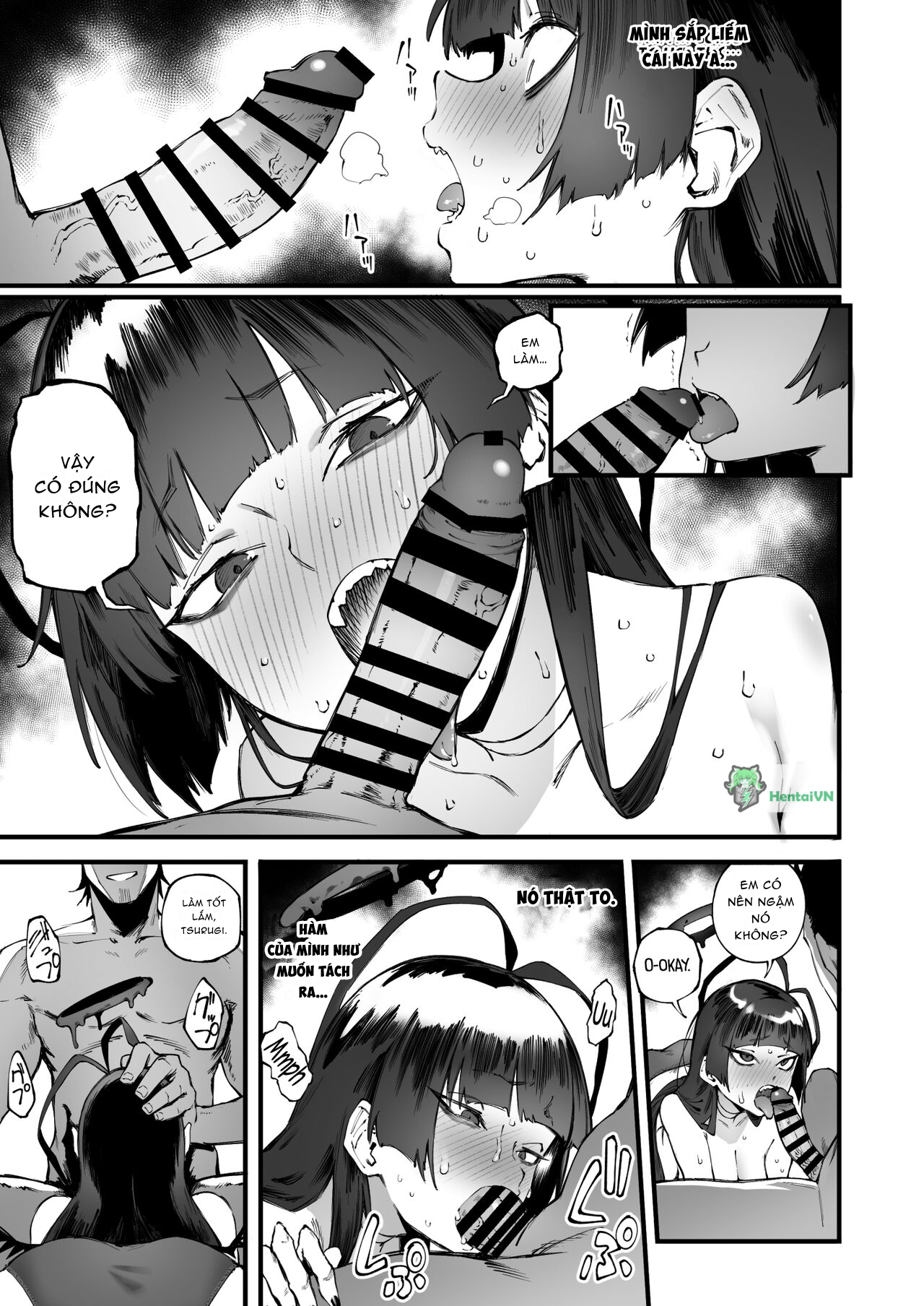 Đọc truyện hentai Tsurugi datte Seishun shitai | Even Tsurugi wants to experience youth - Oneshot