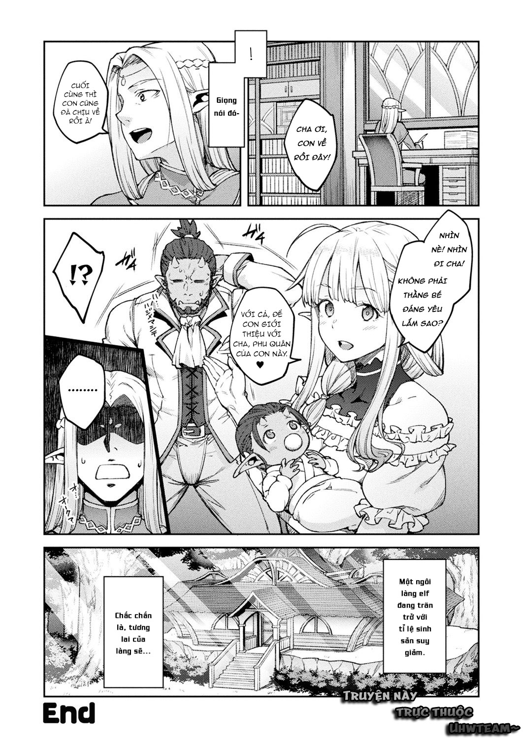 Đọc truyện hentai Himono Elf, Kozukuri o Suru - Oneshot [Múp rụp]