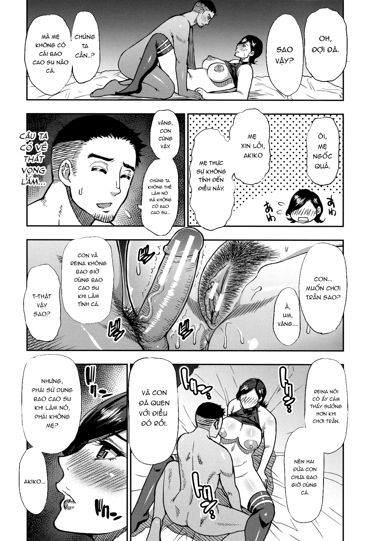 Đọc truyện hentai Làm bất cứ điều gì con thích với mẹ khi ở nhà của mẹ - Chap 1