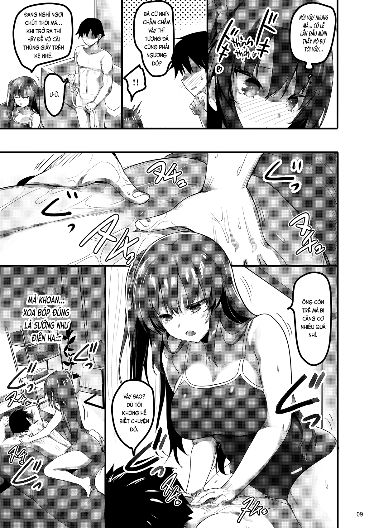 Đọc truyện hentai Tới tiệm xoa bóp kích dục, tôi đụng mặt bạn cùng lớp (nguyên tác) - Oneshot