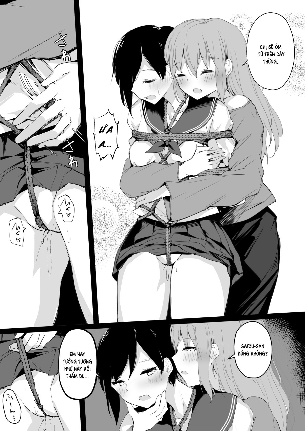 Đọc truyện hentai Do M Uraaka Joshi ga Kousoku Yuri Ecchi de Onna Doushi no Yosa o Oshiekomarechau Hon - Oneshot 1.1