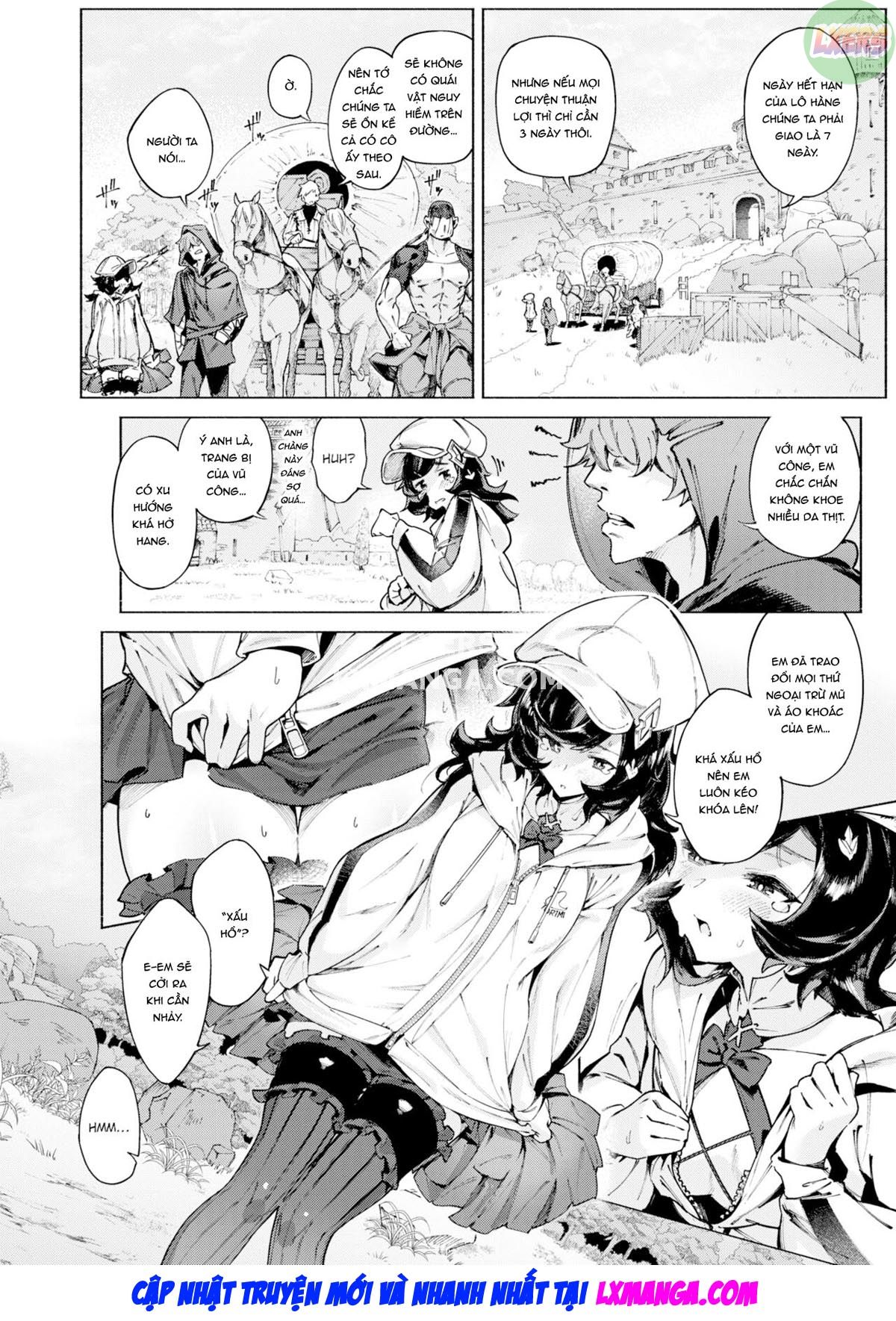 Đọc truyện hentai Cuộc hành trình dài của Boukenshers - Oneshot