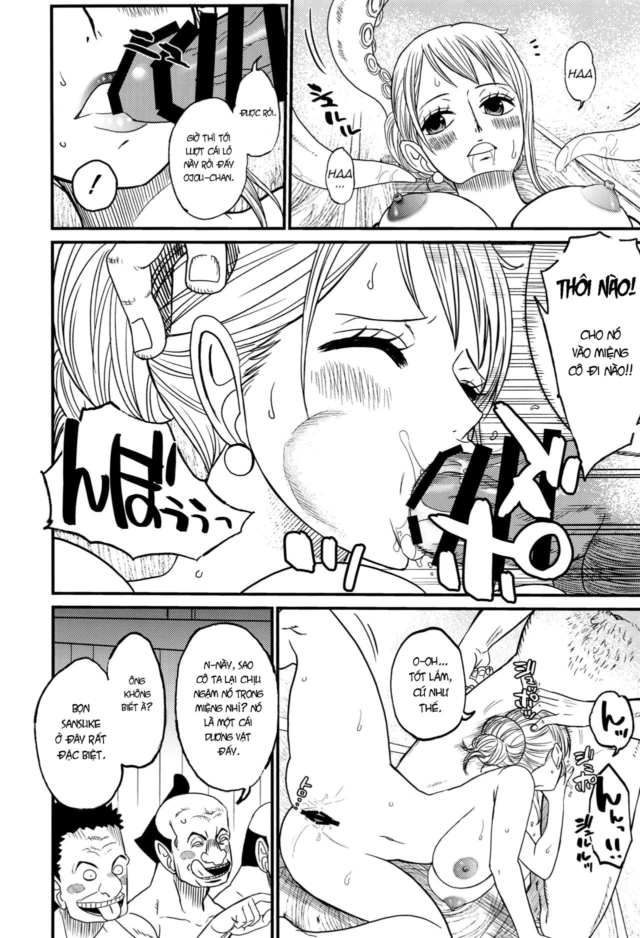 Đọc truyện hentai Nami và Robin ở nhà tắm công cộng - Oneshot