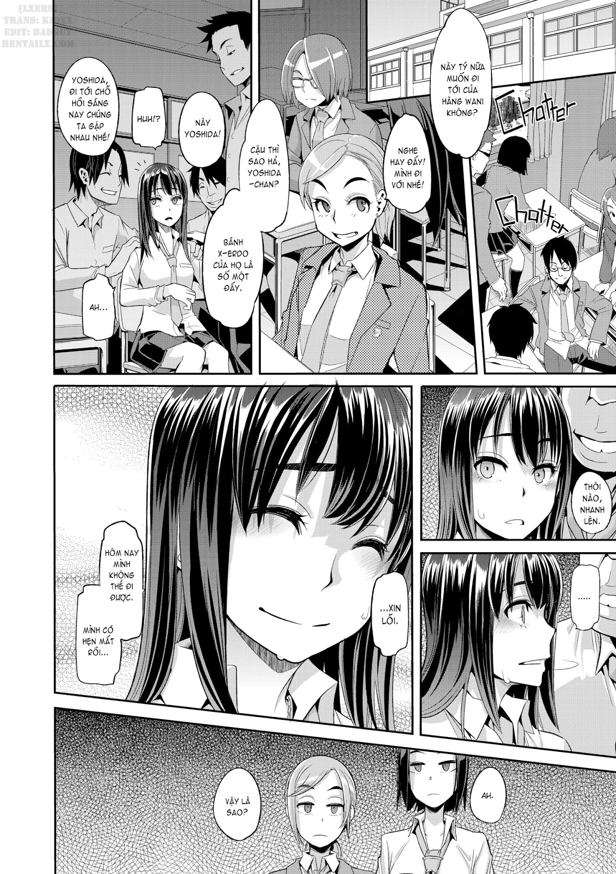 Đọc truyện hentai Cô nữ sinh và lần đầu biết sướng - Chap 3