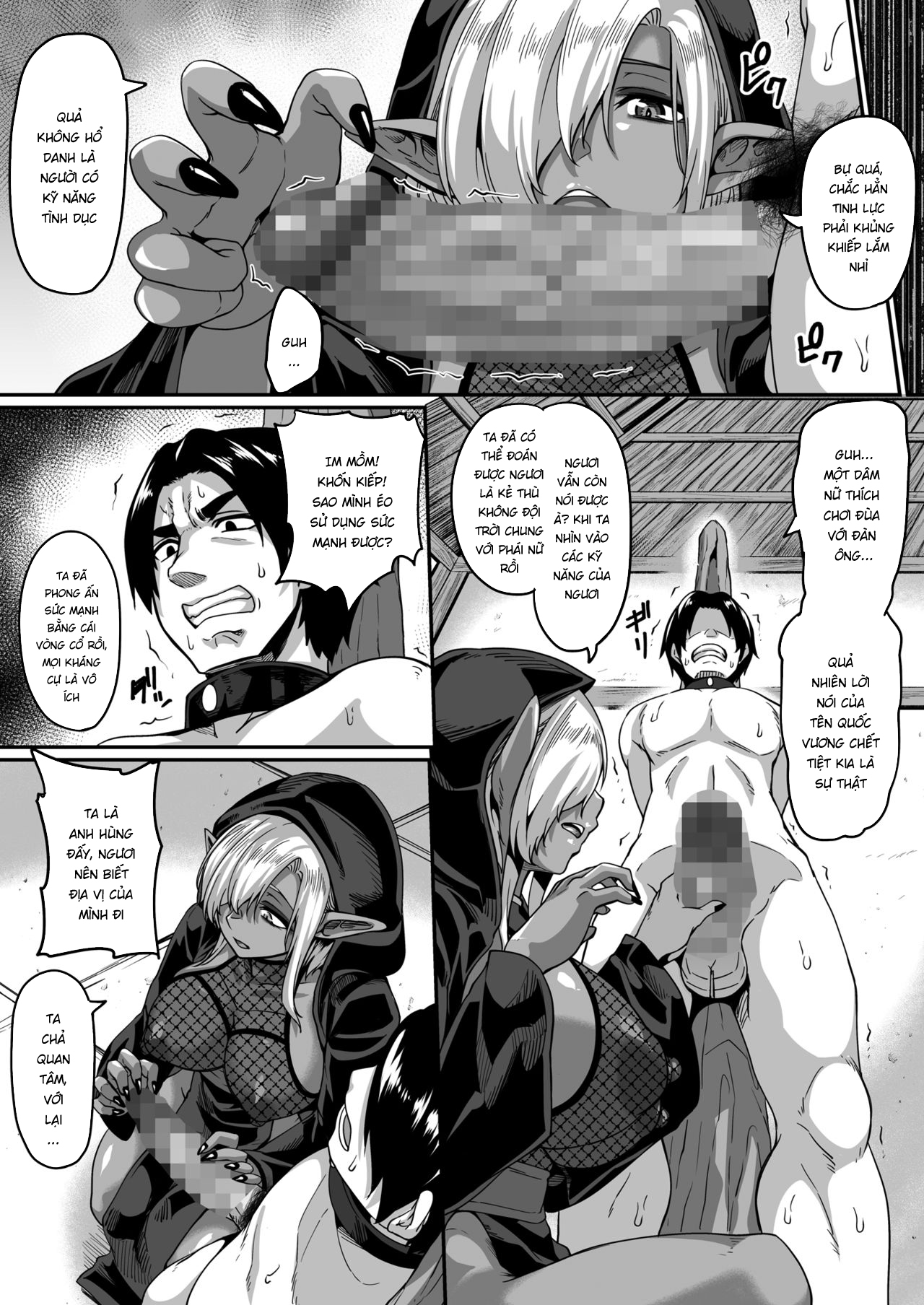 Đọc truyện hentai Chuyển sinh làm anh hùng đi chịch dạo nhưng lại bị một dâm nữ phù thủy Elf hiếp ngược - Oneshot