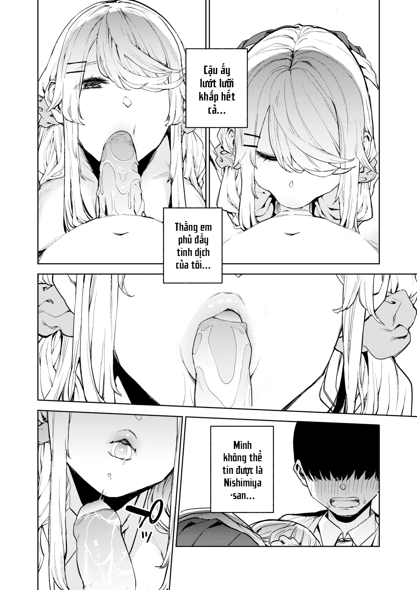 Đọc truyện hentai Kiểm soát xuất tinh cho Nishimiya-san - Chap 1