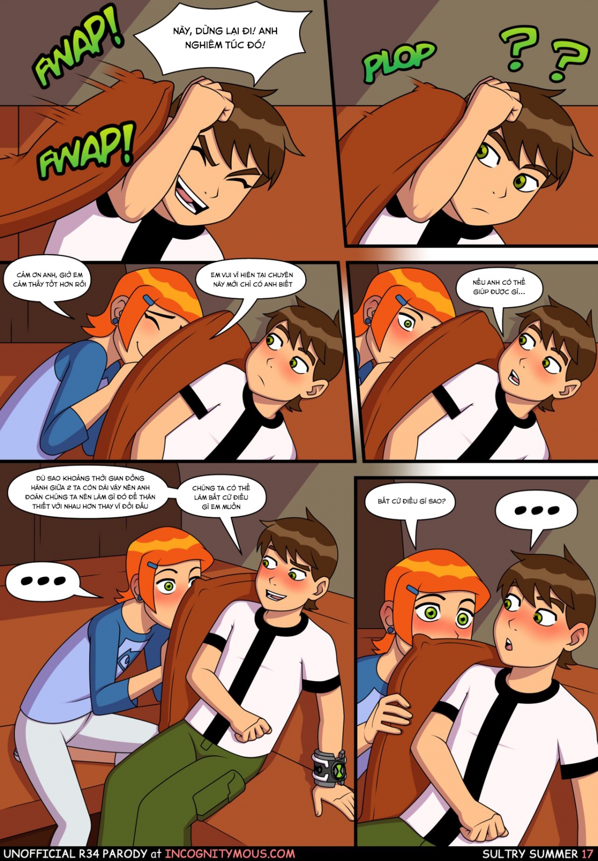 Đọc truyện hentai Mùa hè oi bức (Ben 10) - Chap 1