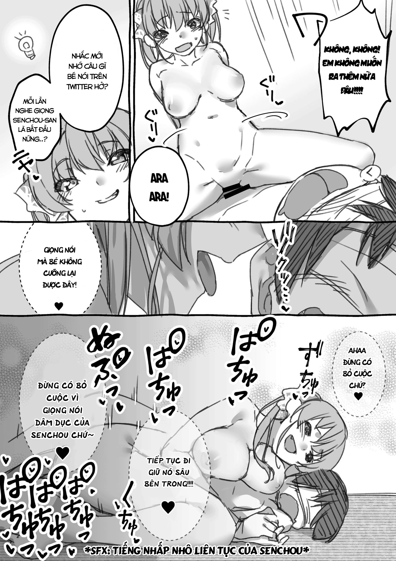 Đọc truyện hentai Buổi Live stream đặc biệt của thuyền trưởng! - Oneshot.