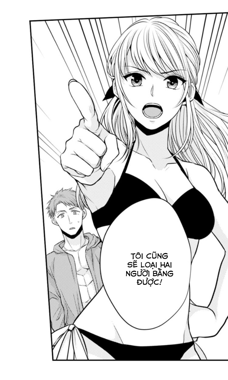 Đọc truyện hentai Ngọn lửa trong tầm tay - Chapter 28: Bóng chuyền bãi biển