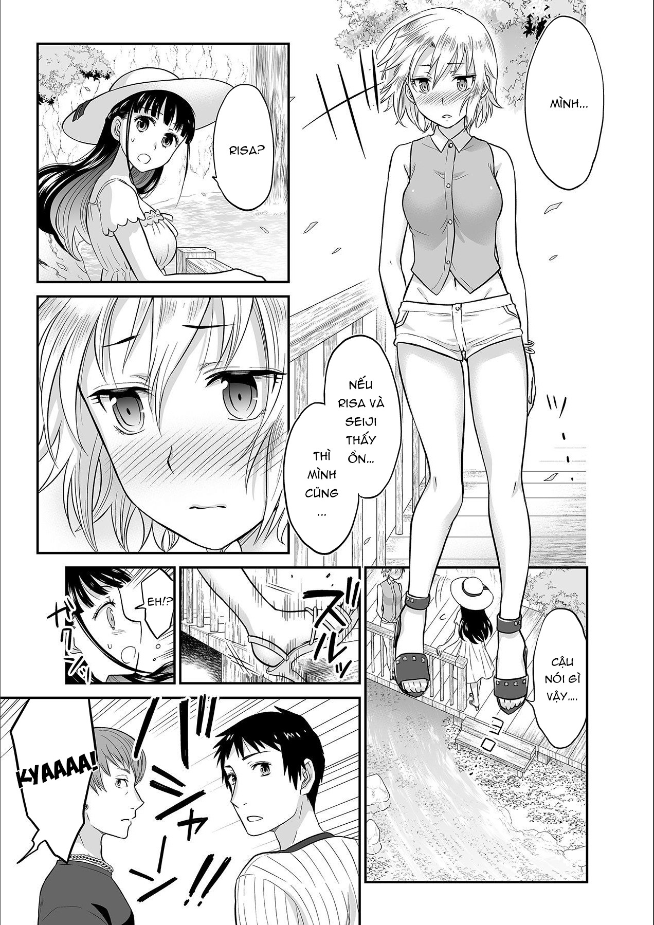 Đọc truyện hentai Anh ta không thể làm em thỏa mãn vậy thì anh có làm được không? - Chap 4