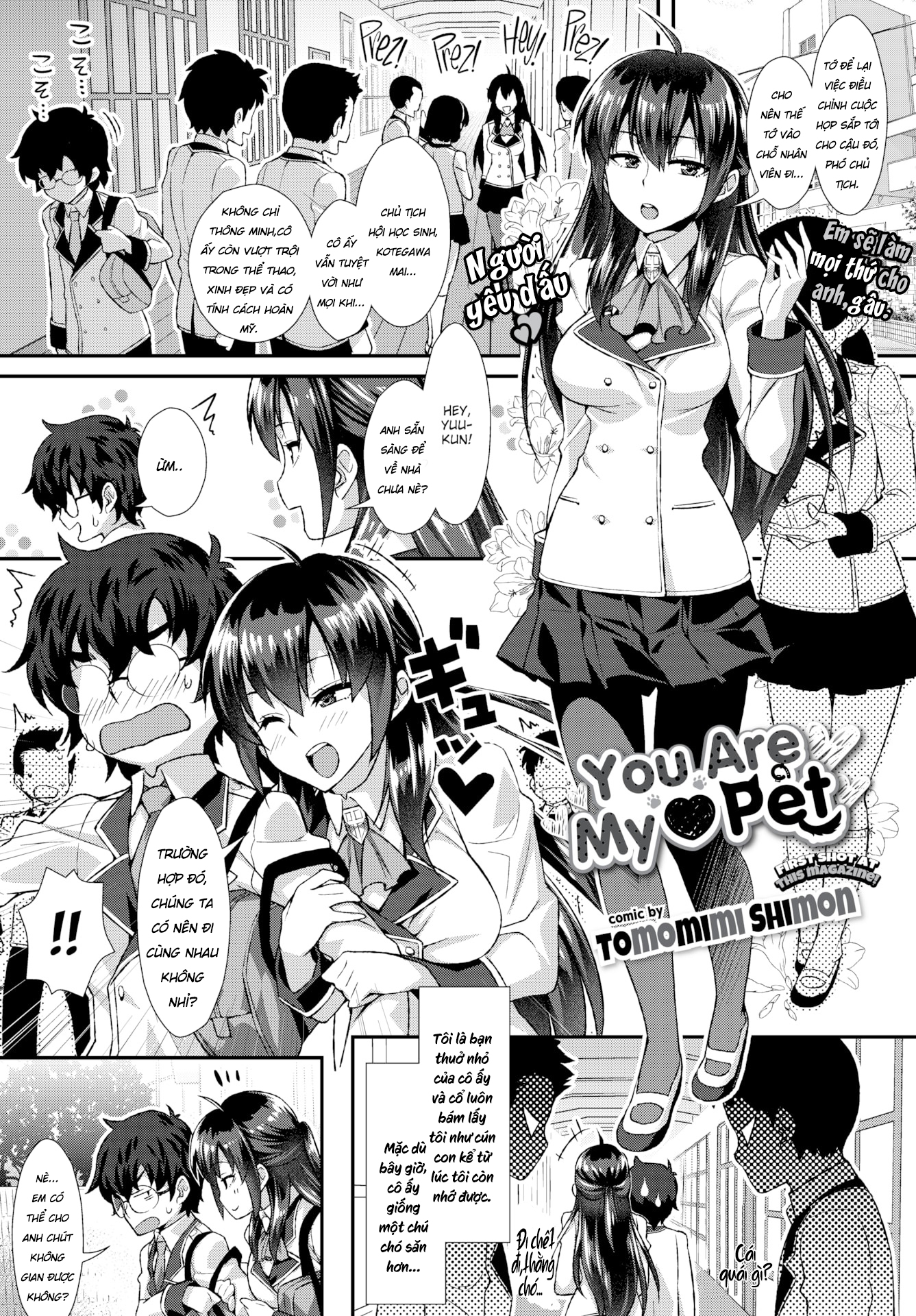 Đọc truyện hentai Em Là Thú Cưng Của Anh - Oneshot