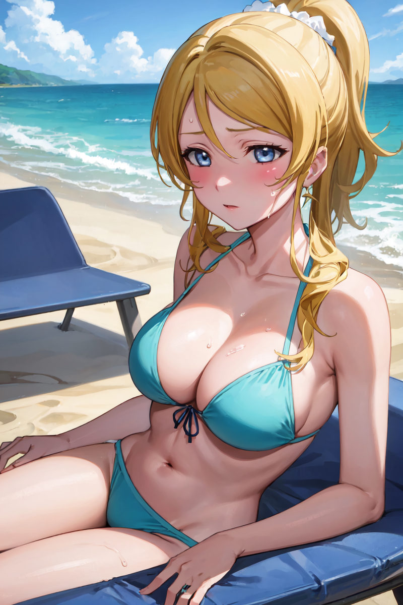 Đọc truyện hentai Tuyển tập Albums Art hentai - Chap 236 - Eli Ayase in swimsuit