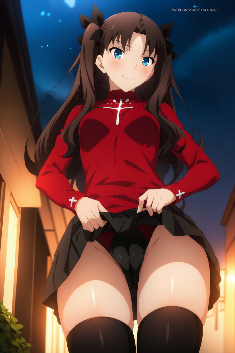 Đọc truyện hentai Tuyển tập Albums Art hentai - Chap 250 - Tohsaka Rin | Fate/stay night