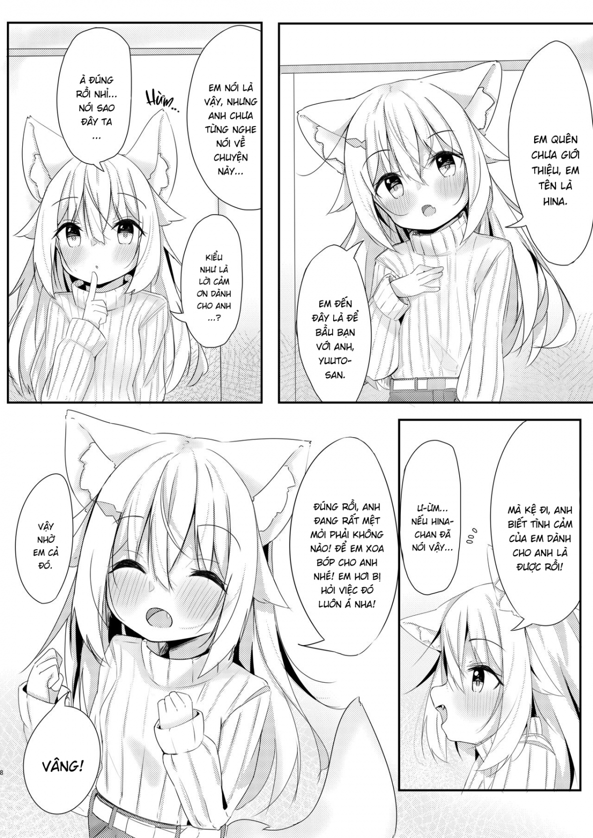 Đọc truyện hentai Bầu Bạn Cùng Bé Tai Cáo - Oneshot